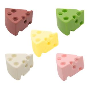 Mkop洞洞鞋配饰高级diy鞋扣配件奶酪鞋花装饰扣适配Cross/Crocs