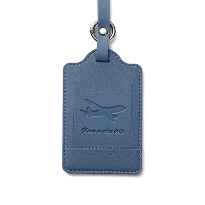 出外旅行标识签名酒店寄存行李牌多色PU皮革行李箱托运吊挂牌礼品