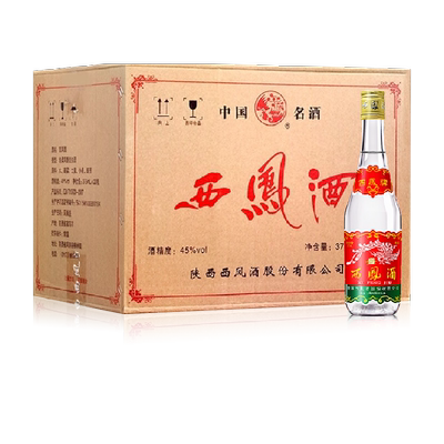 西凤45度传世凤香七两半纯粮食酒