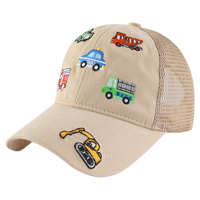 新款儿童薄帽子男宝宝夏季遮阳帽