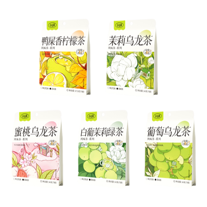 小山弄水果茶冷泡茶包冲泡花果茶袋泡茶茉莉乌龙茶叶伴手礼送闺蜜