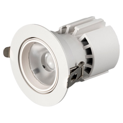 4500k嵌入式牛眼灯75开孔30w可调角度服装女童装婚纱店显色97射灯