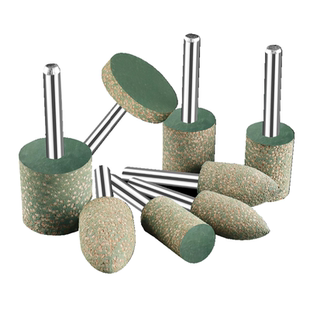 狮威芝麻磨头橡胶电磨头风磨笔橡皮打磨头金属模具去毛刺抛光3mm