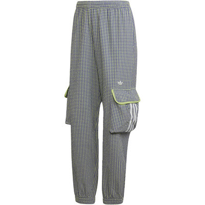 Adidas/阿迪达斯正品三叶草GINGHAM TP女子舒适工装运动裤 HB9457