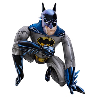 新品立体蝙蝠侠蜘蛛侠钢铁侠超人漫画英雄漫威DC生日布置儿童装饰