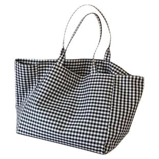 2025新款休闲单肩便携式手提帆布大容量托特包女新款百搭通勤外出