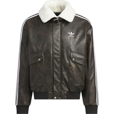 Adidas/阿迪达斯正品三叶草男士保暖运动宽松休闲棉服KF3691