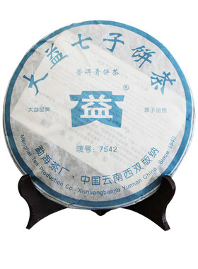 2006年生普357g批次随机大益茶