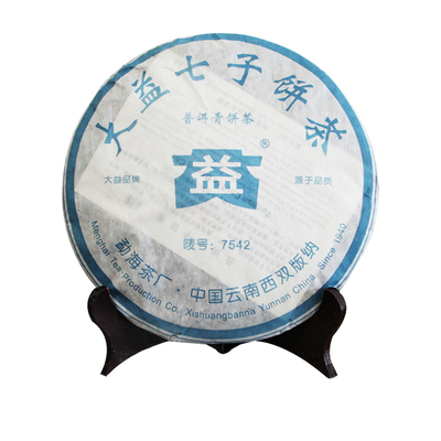 2006年生普357g批次随机大益茶