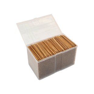 碳化牙签大盒优质竹牙签酒店高档家用牙签一次性桶竹制细独包装