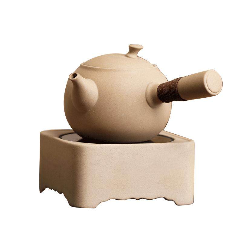 煮茶壶品陶堂小型煮茶器原矿陶
