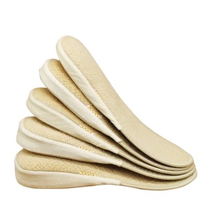 羊绒内增高鞋垫女式秋冬保暖柔软无异味防臭纯手工定制耐磨轻不塌