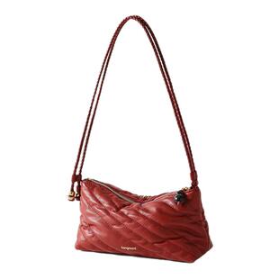 Songmont山下有松滩时麻将包迷你牛皮腋下单肩斜挎小手机包婚包女