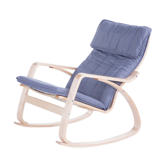 北欧波昂摇椅懒人沙发阳台椅休闲椅孕妇躺椅成人家用扶手椅小户型