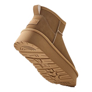 回力雪地靴女冬新款厚底加绒保暖棉鞋东北加厚防水防滑雪地棉女款