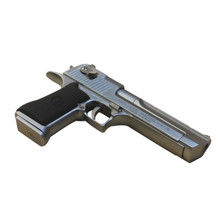 合金帝国沙漠之鹰1比2.05旋转抛壳玩具手枪 金属仿真 全拆卸模型