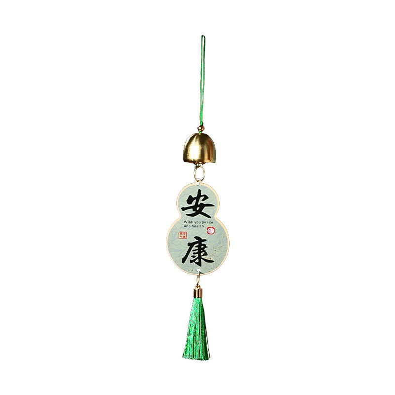 竹编草帽挂件仿真艾草流苏挂饰