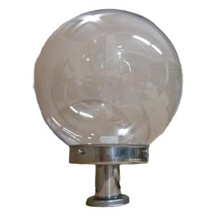 透明亚克力圆球形灯罩户外防水围墙柱头景观路灯灯罩不碎球门柱灯
