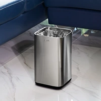 Квадратная нержавеющая сталь-лунамная серебро 9 л [сопротивление против круга/внутренние и внешние двойные бочки]