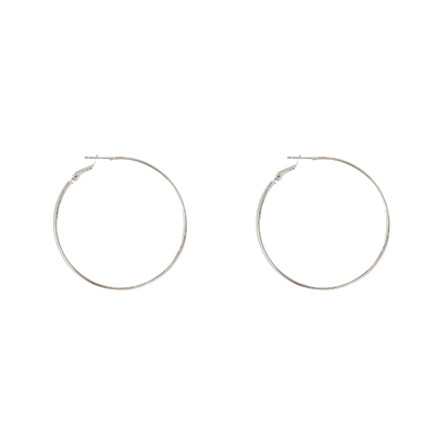 2026新款爆款圈圈耳环女轻奢小众高级感气质素圈独特耳饰夸张耳圈