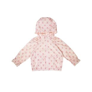 RC童装官方正品女童印花防晒衣轻便薄外套RC童装26新品线上专享