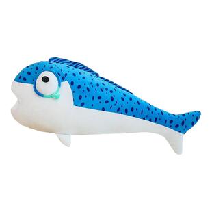 咸鱼棒玩偶公仔闲鱼毛绒玩具抱枕娃娃玩偶送儿童生日礼物男派对