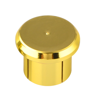 纯铜镀铑音响接口防氧化帽 RCA屏蔽保护帽盖 莲花镀金RCA防尘帽