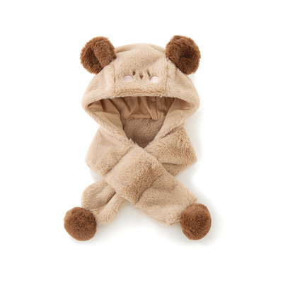 麦拉贝拉围巾一体连帽