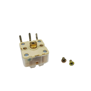 CBM-223P双联PVC薄膜可变电容器140p+60p收音AM/FM中波矿石机调谐