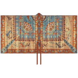 谜阿凰【真丝织金莲花藻井】唐制褙子日常可穿款新中式改良汉服女