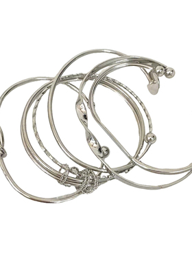 Vintage古着哥特风多层手链