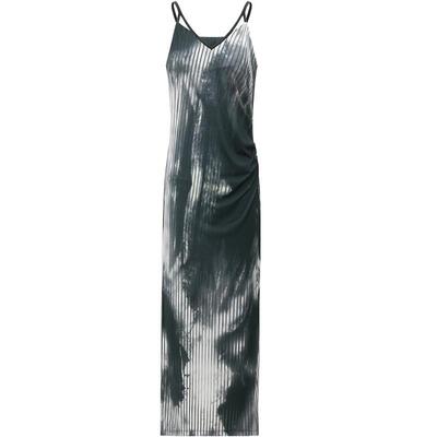 COCOBELLA水墨晕染V领吊带裙