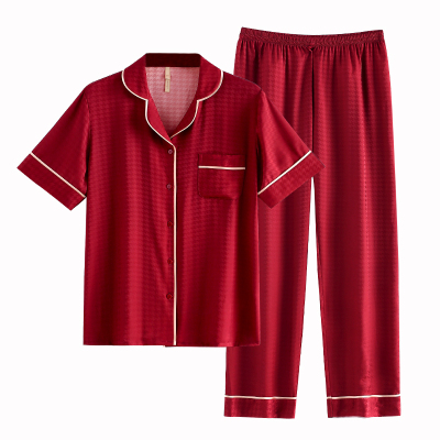 【商场同款】家乐芬冰丝睡衣女士