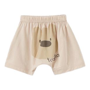 童泰婴儿大pp短裤夏季薄款莫代尔棉宝宝裤子男童女童休闲外出童装