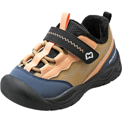 牧童宝宝户外登山鞋加绒学步鞋