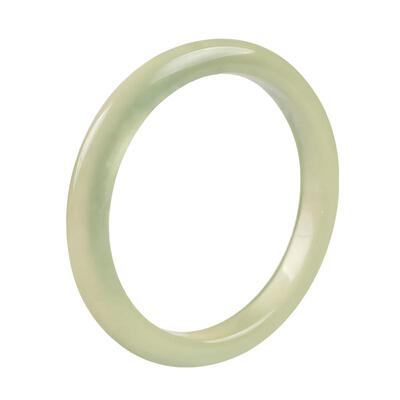 印象眸然冰种岫玉手镯女款玉镯