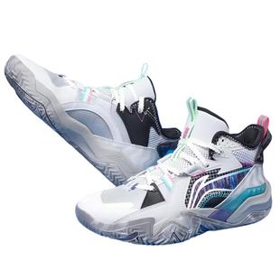 李宁儿童专业篮球鞋小学生青少年童鞋男童大童耐磨防滑减震运动鞋