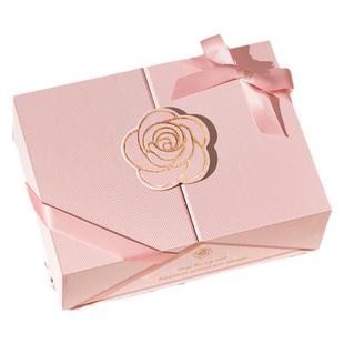 新年礼盒空盒子生日礼物盒香水礼品盒子围巾包装盒高级送女生粉色