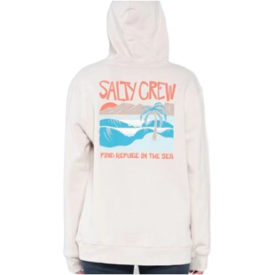 出口欧美单秋冬女士薄绒卫衣字母印花连帽宽松纯棉休闲运动女上装