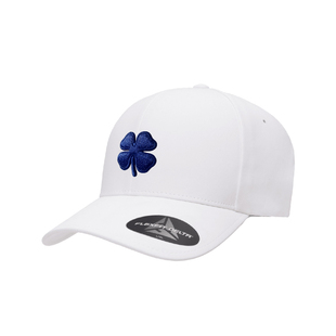 FLEXFIT DELTA 帽子男女 幸运四叶草潮牌大头围鸭舌帽可定制LOGO