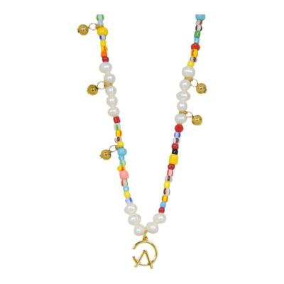 AWE官方刘宪华同款彩色串珠项链