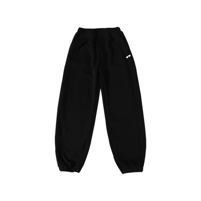 女童裤子秋冬加绒纯棉运动卫裤