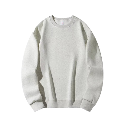 500g重磅加绒加厚卫衣男宽松秋冬