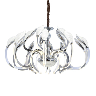 轻奢客厅主吊灯创意个性造型艺术天鹅后现代餐厅天猫智能灯臂发光