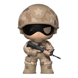 军人汽车摆件迷彩特种兵公仔装饰