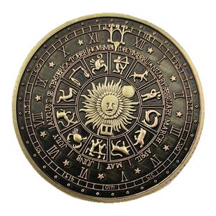 塔罗牌硬币四元素开牌道具牌灵仪式摆件套装风火水土塔罗桌面周边