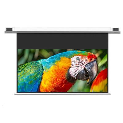 美视抗光电动幕布客厅卧室家用