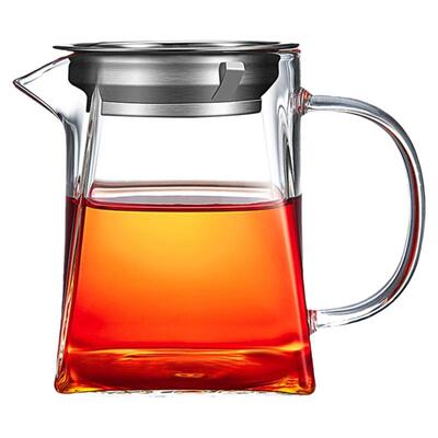 耐高温公道杯高硼硅玻璃过滤茶具