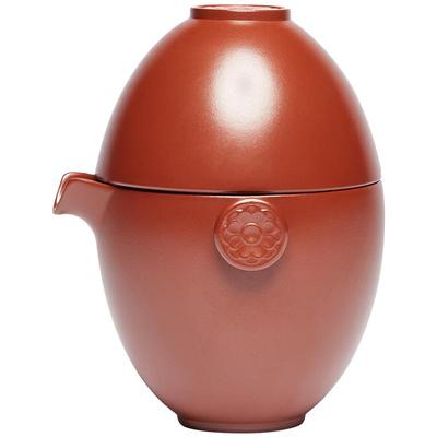 宜兴紫砂快客杯便携包式旅行茶具