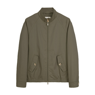 【贵族御用】高档莱赛尔棉面料 复古格纹内里哈林顿G9夹克 DAJ396